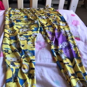 Minion Printed Leggings